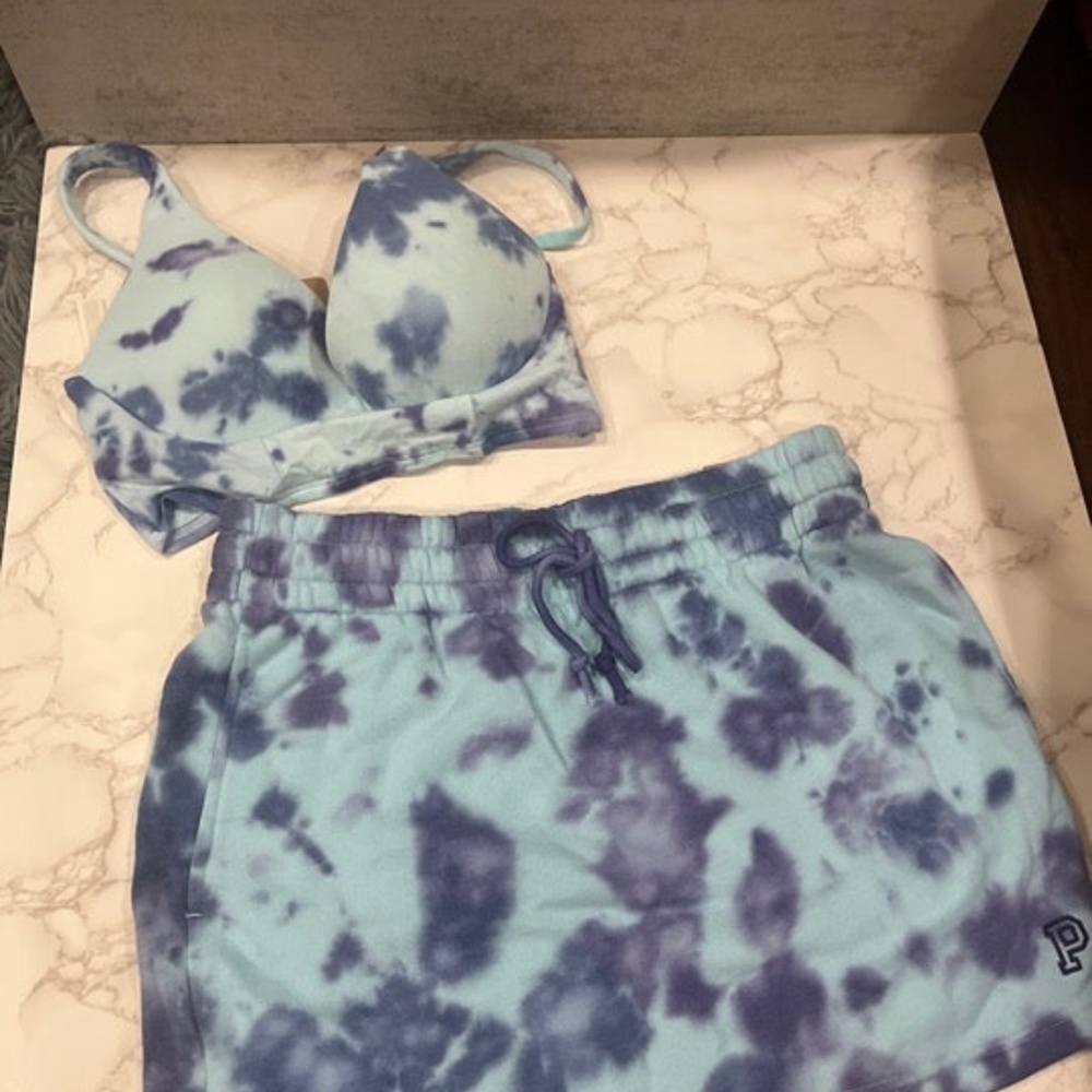 Victoria secret top and skirt
